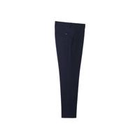Mango Man slim fit pantalon met wol marine