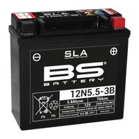 BS BATTERY Batterij gesloten onderhoudsvrij, Batterijen voor motor & scooter, 12N5.5-3B SLA - thumbnail