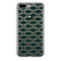 Moroccan tiles: iPhone 8 Plus Transparant Hoesje - thumbnail