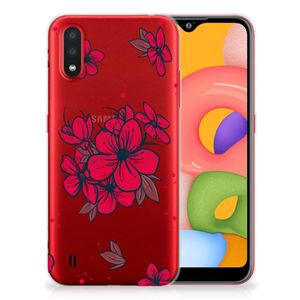 Samsung Galaxy A01 TPU Case Blossom Red