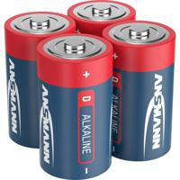 Ansmann LR20 Red-Line D batterij (mono) Alkaline 1.5 V 4 stuk(s) - thumbnail