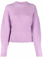 ISABEL MARANT pull Elise en mohair mélangé - Violet