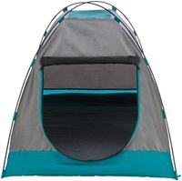 TRIXIE TENT VOOR HONDEN DONKERGRIJS / PETROL 47X47X34 CM