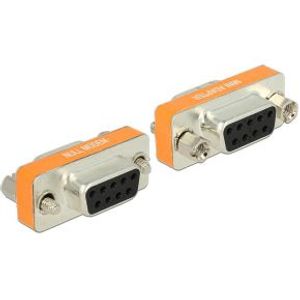 Delock 65570 D-Sub 9-pins female > female nulmodem genderchanger