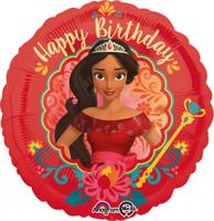 Amscan folieballon Elena of Avalor 43 cm rood