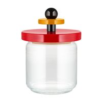 Alessi Voorraadpot Twergi - ES16/75 - Rood - ø 12 cm / 750 ml - door Ettore Sotsass - thumbnail