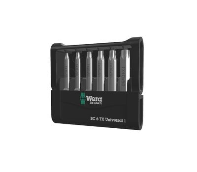 Wera 867/4 Z Mini-Check TX, 50 mm 05056472001 Bitset 6-delig Binnen-Torx