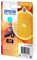 Epson Oranges Singlepack Cyan 33 Claria Premium Ink - thumbnail