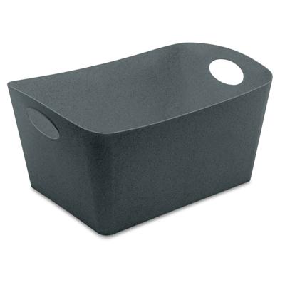 Koziol Opbergbox Boxxx L Organic 15 Liter Donkergrijs Koziol Opbergbox Boxxx L Organic 15 Liter Donkergrijs