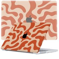 Lunso MacBook Pro 16 inch M1/M2 (2021-2023) cover hoes - case - Orange Fever - thumbnail