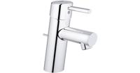 Grohe Concetto wastafelkraan ES met waste Chroom