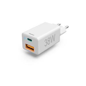 Hama 00201640 oplader voor mobiele apparatuur Smartphone, Tablet Wit AC Snel opladen Binnen