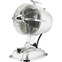 CasaFan Retrojet Tafelventilator 24 W (Ø x h) 18.2 cm x 32 cm Zilver, Chroom - thumbnail