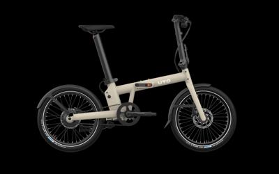 UTO elektrische vouwfiets pro20 v2 taupe UTO elektrische vouwfiets pro20 v2 taupe