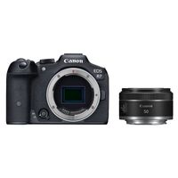 Canon EOS R7 systeemcamera Zwart + RF 50mm f/1.8 STM