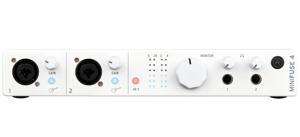 Arturia MiniFuse 4 White USB C audio interface