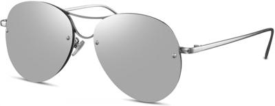 CWI zonnebril unisex piloot zilver (CWI2143)