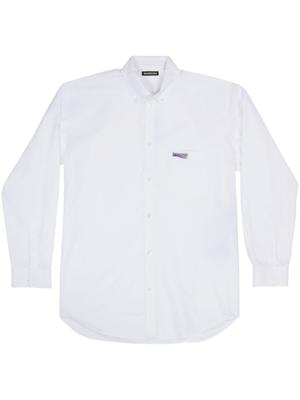 Balenciaga T-shirt met print - Wit Balenciaga T-shirt met print - Wit