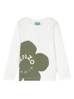 Kenzo Kids t-shirt à logo imprimé - Blanc - thumbnail