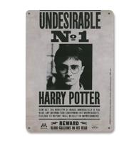 Harry Potter Tin Sign Undesirable No. 1 15 X 21 Cm - thumbnail