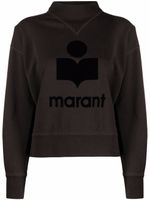 MARANT ÉTOILE sweat à logo imprimé - Noir