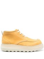 Premiata bottines à lacets - Jaune