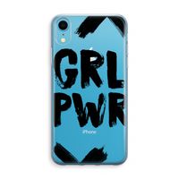 Girl Power #2: iPhone XR Transparant Hoesje