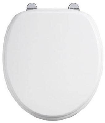 Van Heck toiletzitting in de kleur white Kunststof