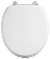 Van Heck toiletzitting in de kleur white Kunststof