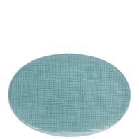 Rosenthal - mesh kleuren - aqua - plaat/serveerschaal - turquoise 30 cm