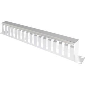 Value 26.99.0303 19 inch Frontplaat voor patchkast 1 HE Grijs