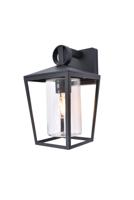 Lutec WEST 5207901012 Buitenlamp (wand) E27 Zwart - thumbnail