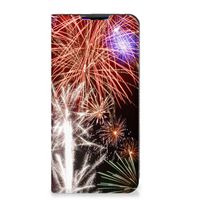 Xiaomi Redmi 9 Hippe Standcase Vuurwerk - thumbnail