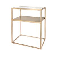 Riverdale - Bijzettafel Amaro - Goud - Recht - 60cm