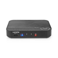 Nedis HDMI-Converter | 1x USB-C / 2x HDMI Input | 1x HDMI Output | 1-weg | 4K@60Hz | 18 Gbps | ABS | Antraciet - VCON6420AT - thumbnail