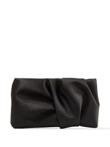 Jimmy Choo pochette Bonny à fronces - Noir