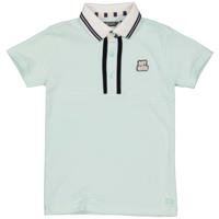 Quapi Jongens polo shirt - Boar - Aqua blauw - thumbnail