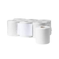 Poetsrol midi recycled wit 2 laags