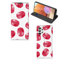 Samsung Galaxy A32 4G | A32 5G Enterprise Editie Flip Style Cover Pink Macarons - thumbnail