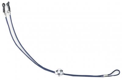 Henri Beaud brillenkoord junior 56 cm nylon donkerblauw