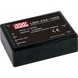 Mean Well LDH-45A-1050 DC/DC-converter, print 45.15 W Aantal uitgangen: 1 x Inhoud 1 stuk(s)