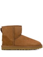 UGG bottines en daim à intérieur fourré - Marron