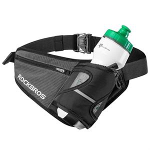 RockBros D36 Sport Riem met Fleshouder - Zwart