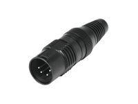 HICON XLR plug 4pin HI-X4CM-G - thumbnail