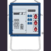 AS Schwabe V-E 2 44 kVA Bouwstroomverdeler 61842 400 V 63 A