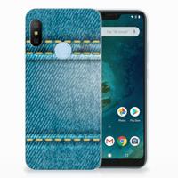 Xiaomi Mi A2 Lite Silicone Back Cover Jeans
