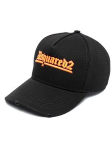 DSQUARED2 casquette à logo brodé - Noir