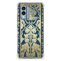 Nokia X30 Case Beige Flowers - thumbnail