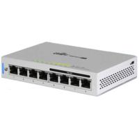 Ubiquiti UniFi US-8-60W Managed L2 Gigabit Ethernet (10/100/1000) Power over Ethernet (PoE) Grijs - thumbnail