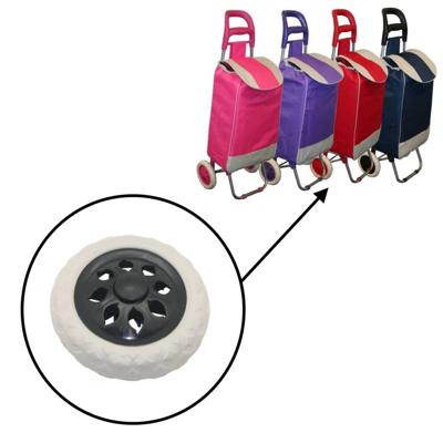 Hofftech Losse Wiel t.b.v. Boodschappentrolley Fun Color 96*34*27 cm - 45 Liter